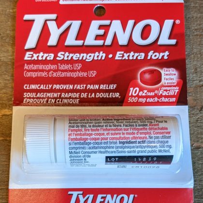 Tylenol Extra Strength - 10 tablets