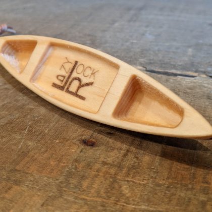 Tiny Canoe Keychain