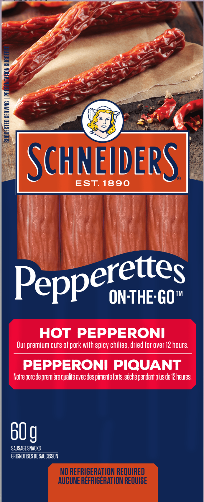Pepperettes On-The-Go™ Hot Pepperoni