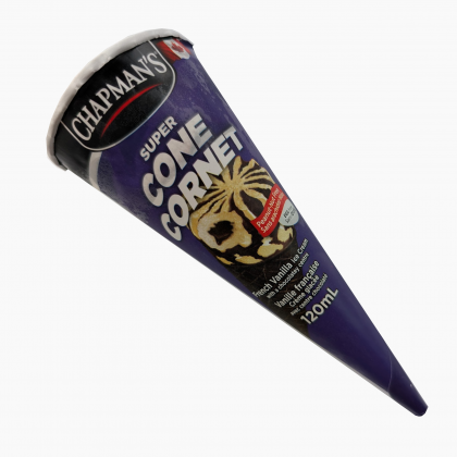 French Vanilla Ice Cream - Chocolate Cone