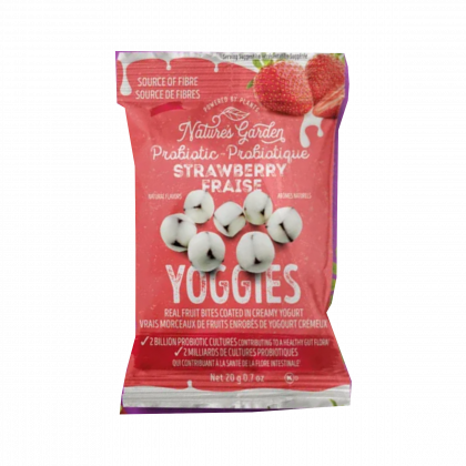 Nature's Garden Probiotic Yoggies - Strawberry