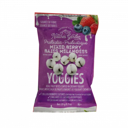 Nature's Garden Probiotic Yoggies - Mixed Berry